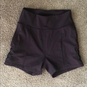 Lululemon shorts with side detail